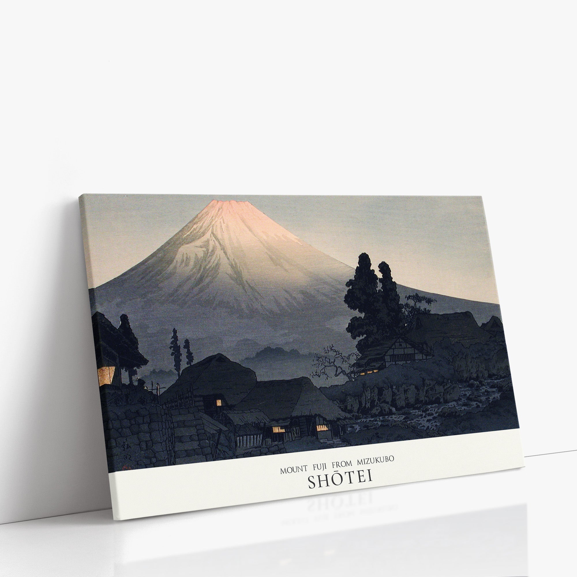 Mount Fuji From Mizukubo (Ukutsu) - Gallery-style
