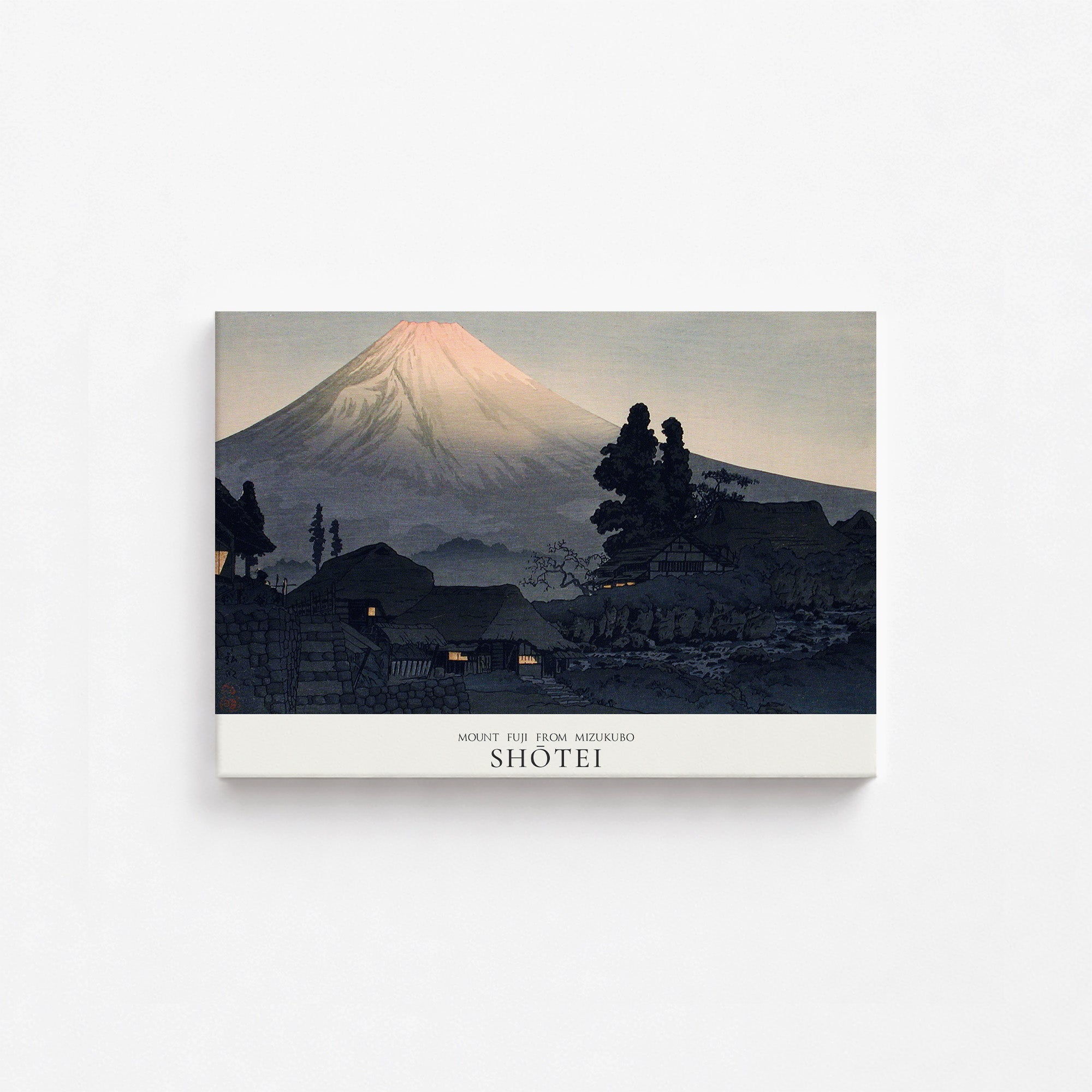Mount Fuji From Mizukubo (Ukutsu) - Gallery-style