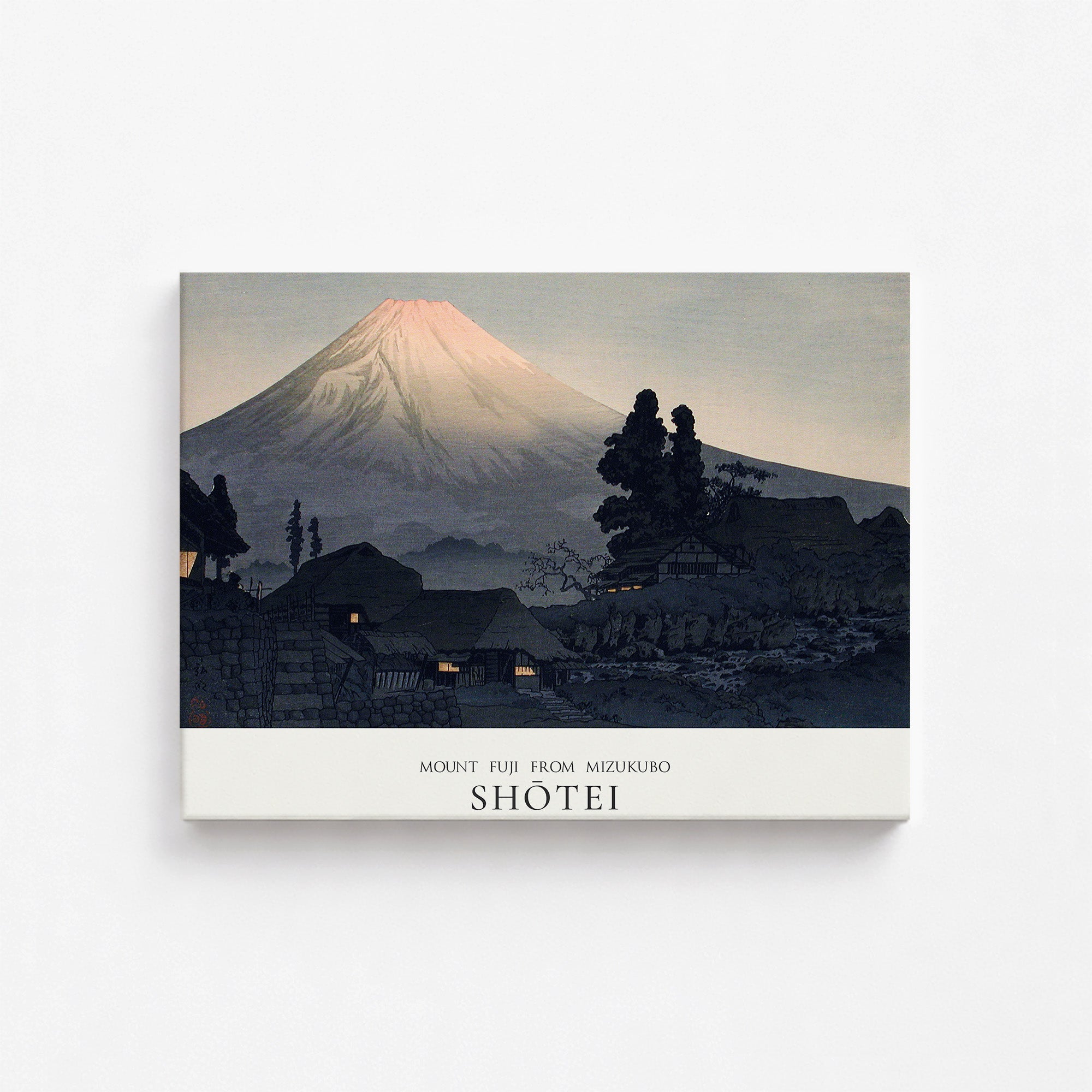 Mount Fuji From Mizukubo (Ukutsu) - Gallery-style