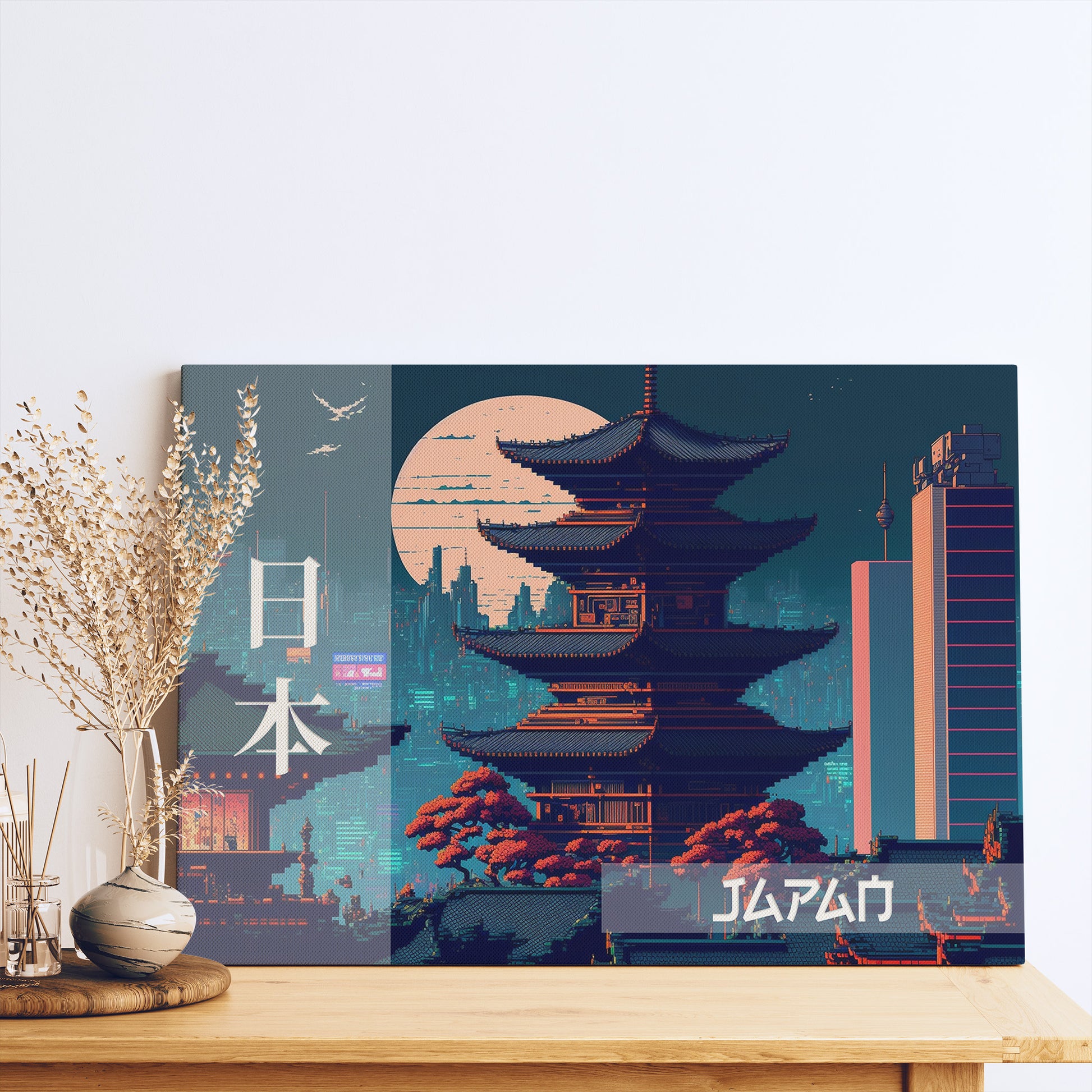Design Concept No. 50 for Japan Fusion - Japandi Style Modern Poster Art