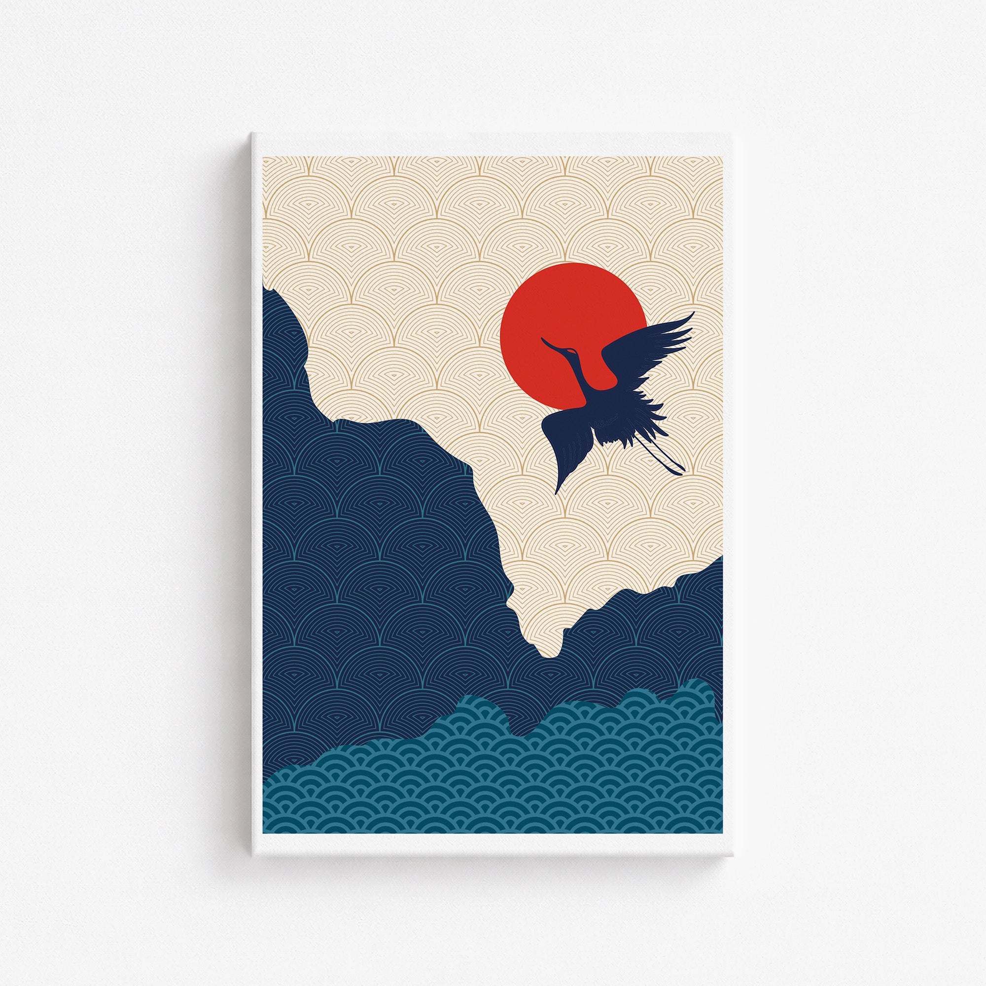 Grue au soleil