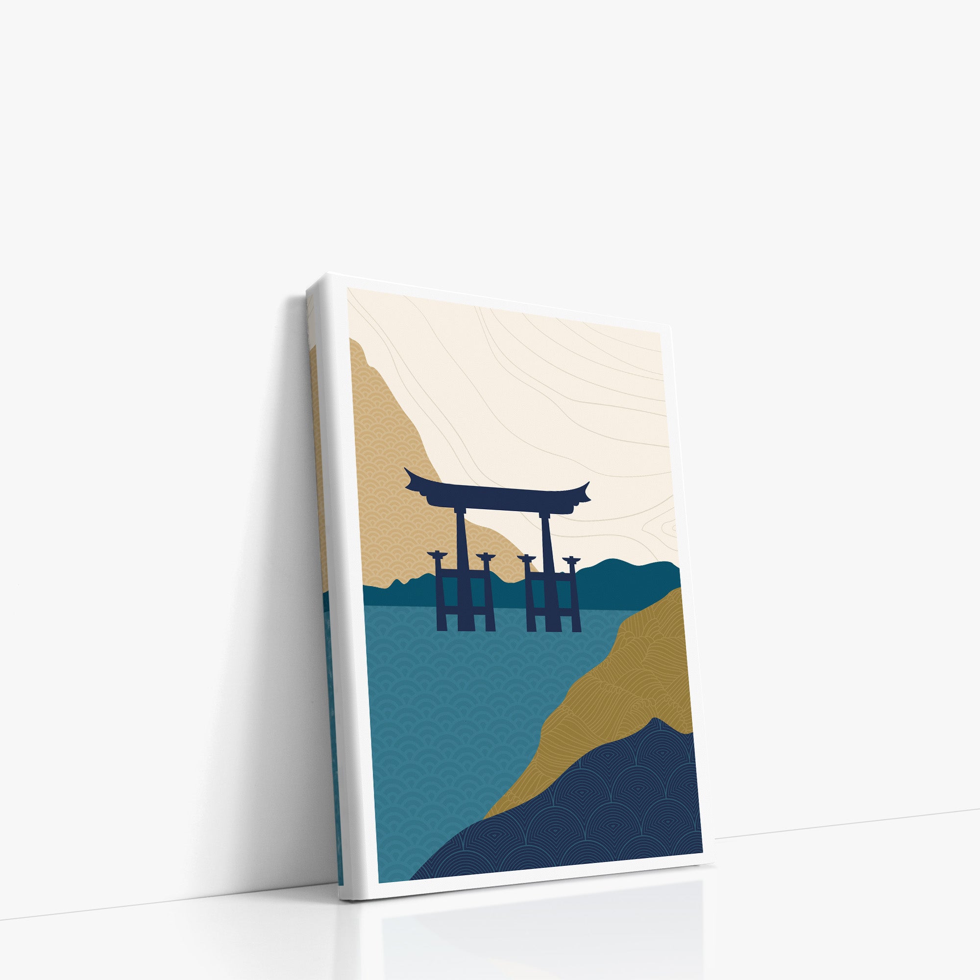 Porte Torii dans l'eau