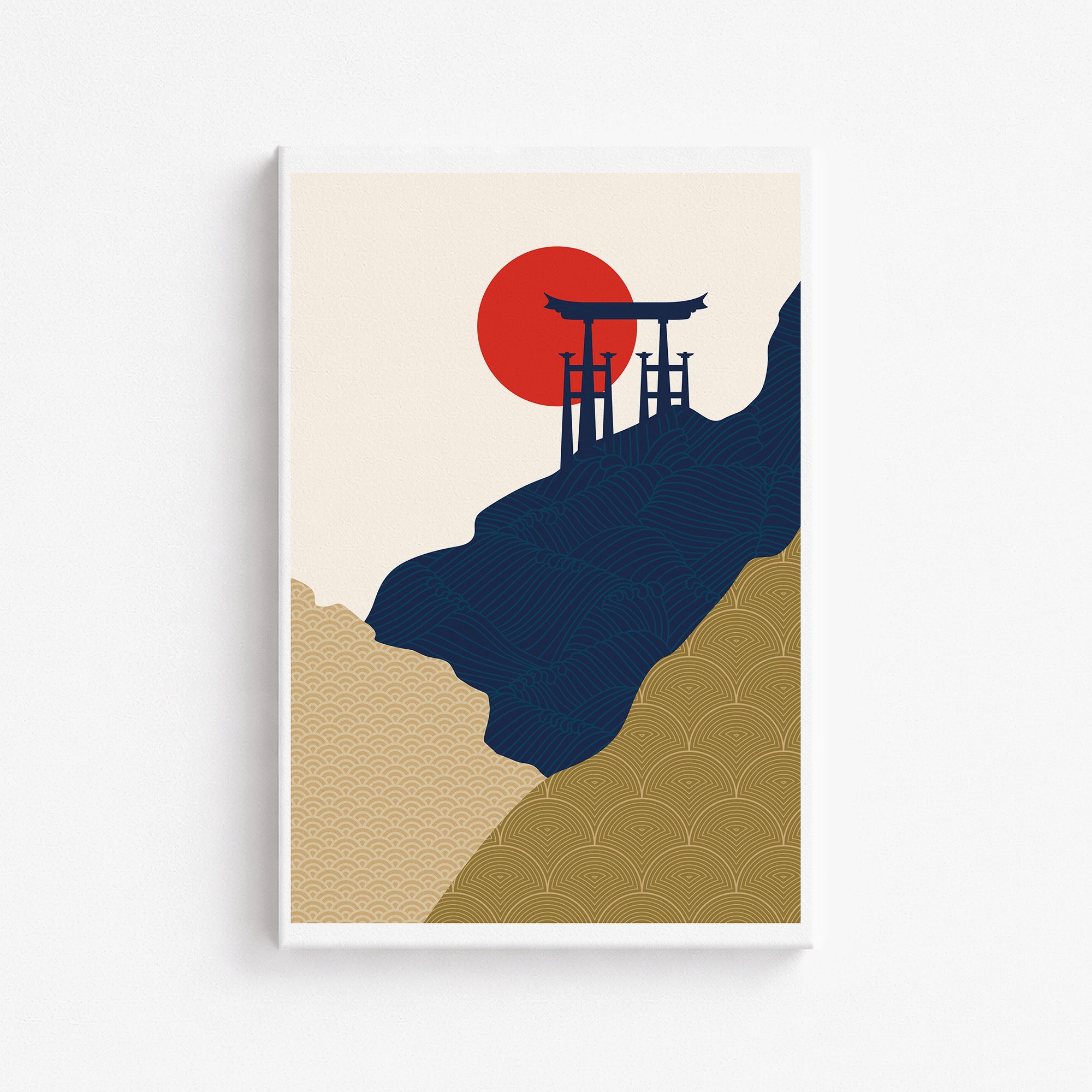 Torii Gate in the Sun