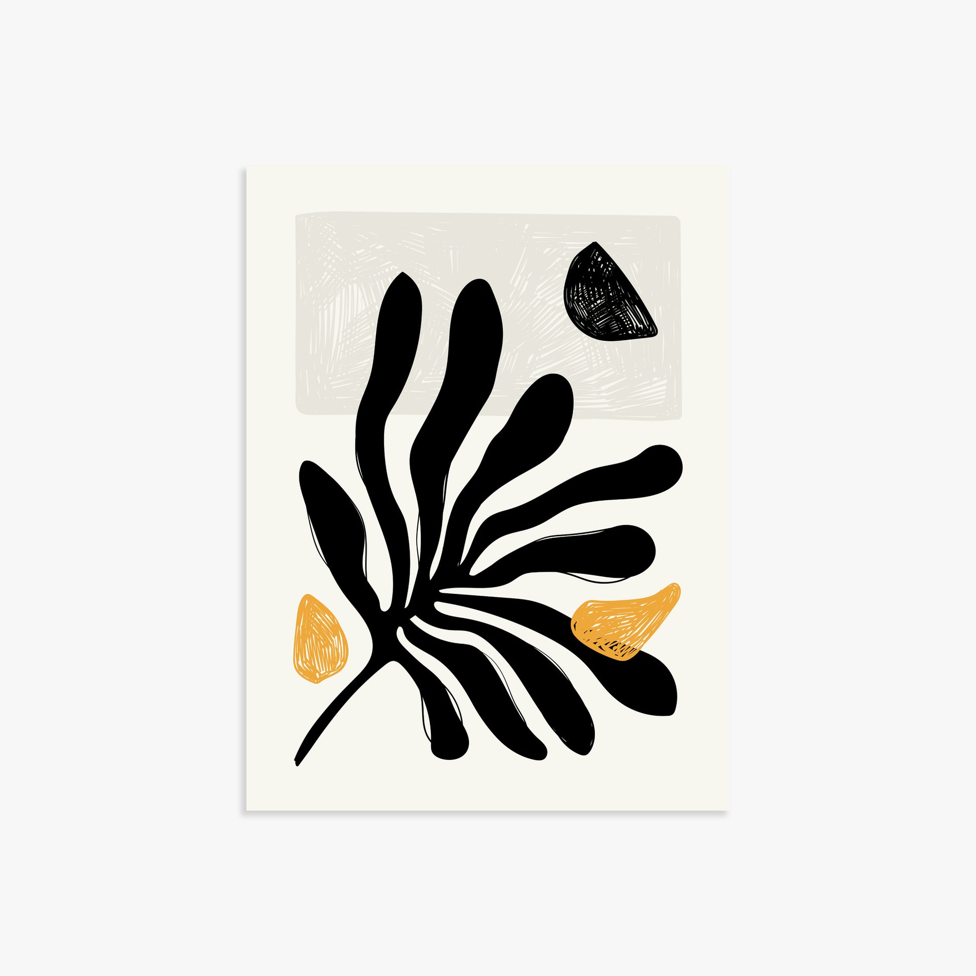 Leafs in Wind, 30x40cm Poster Unframed