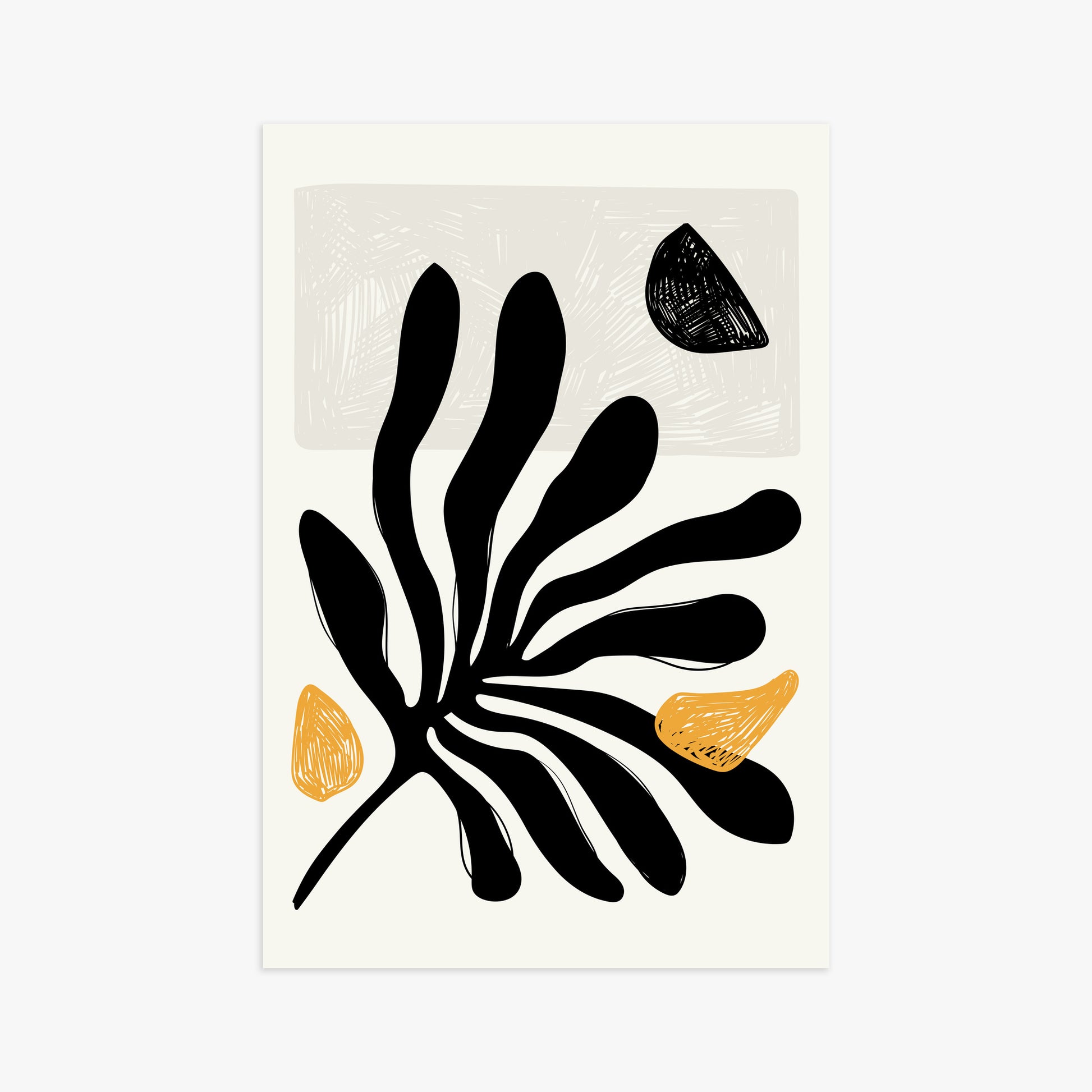 Leafs in Wind, 61x91cm Poster Unframed