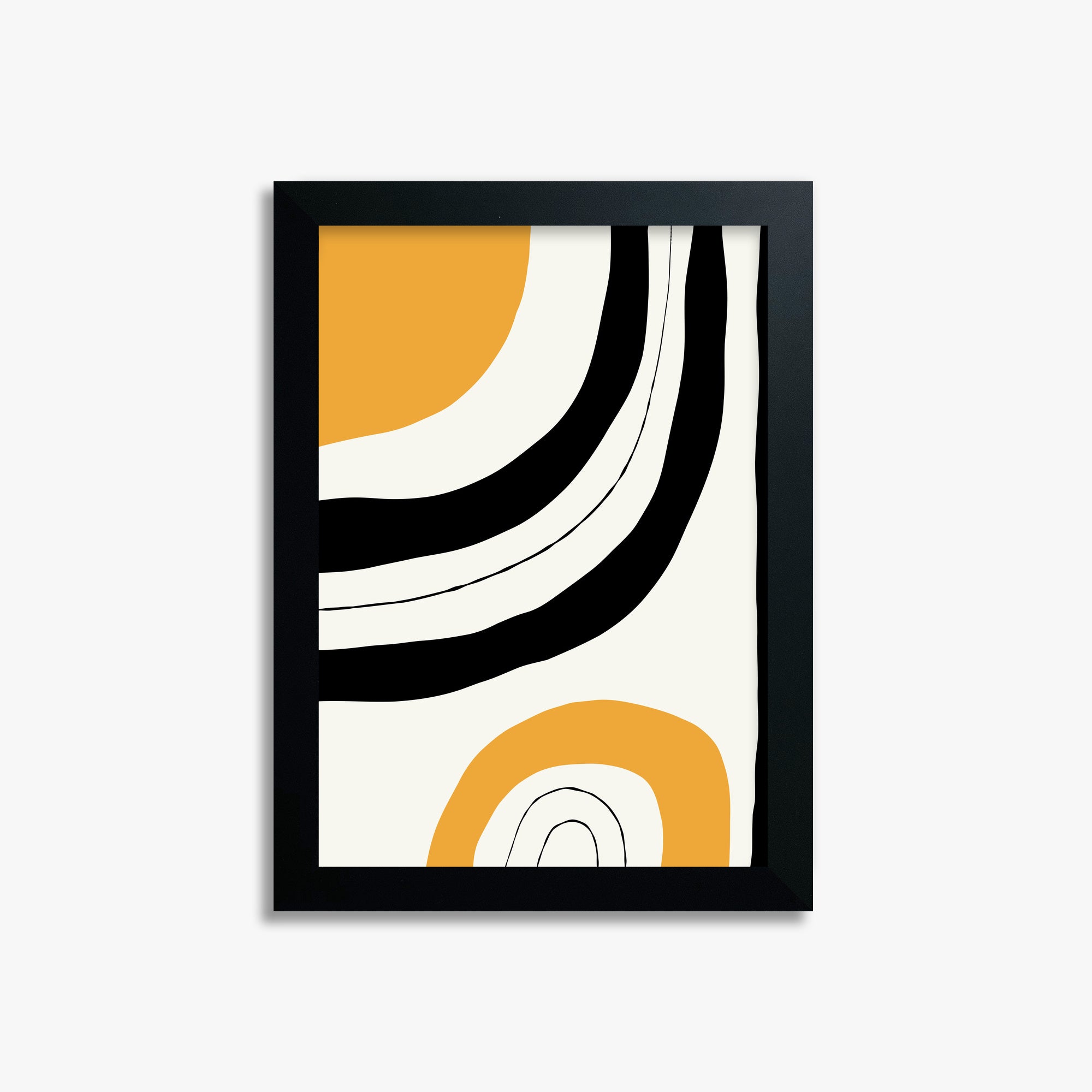 Sunbeams, 21x30cm Framed Poster With Black Frame