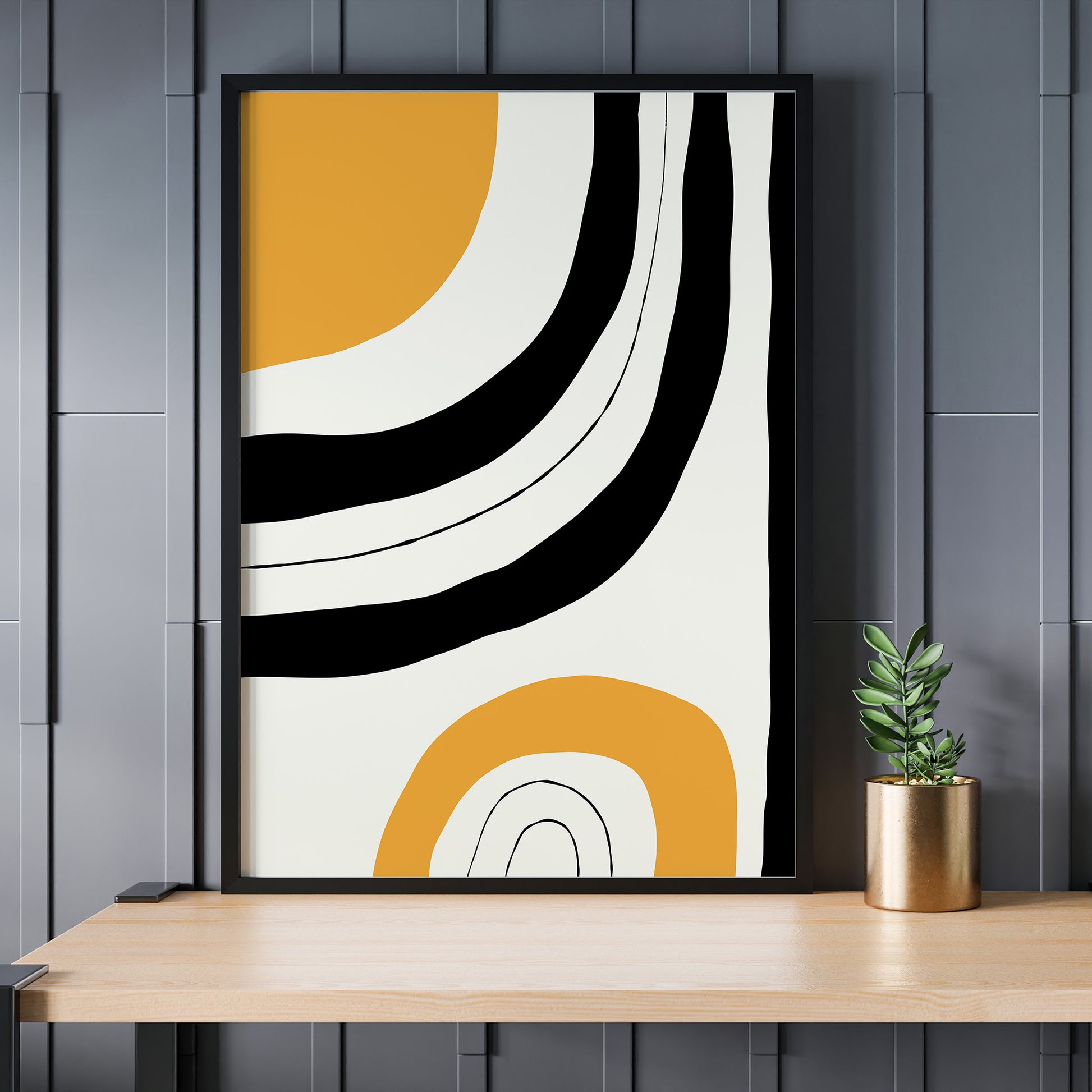 Design Concept No. 24 for Sunbeams Modern Poster Art