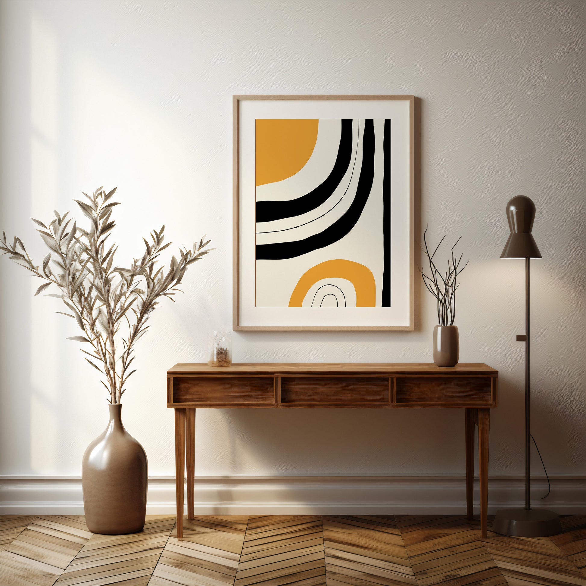 Design Concept No. 37 for Sunbeams Modern Poster Art
