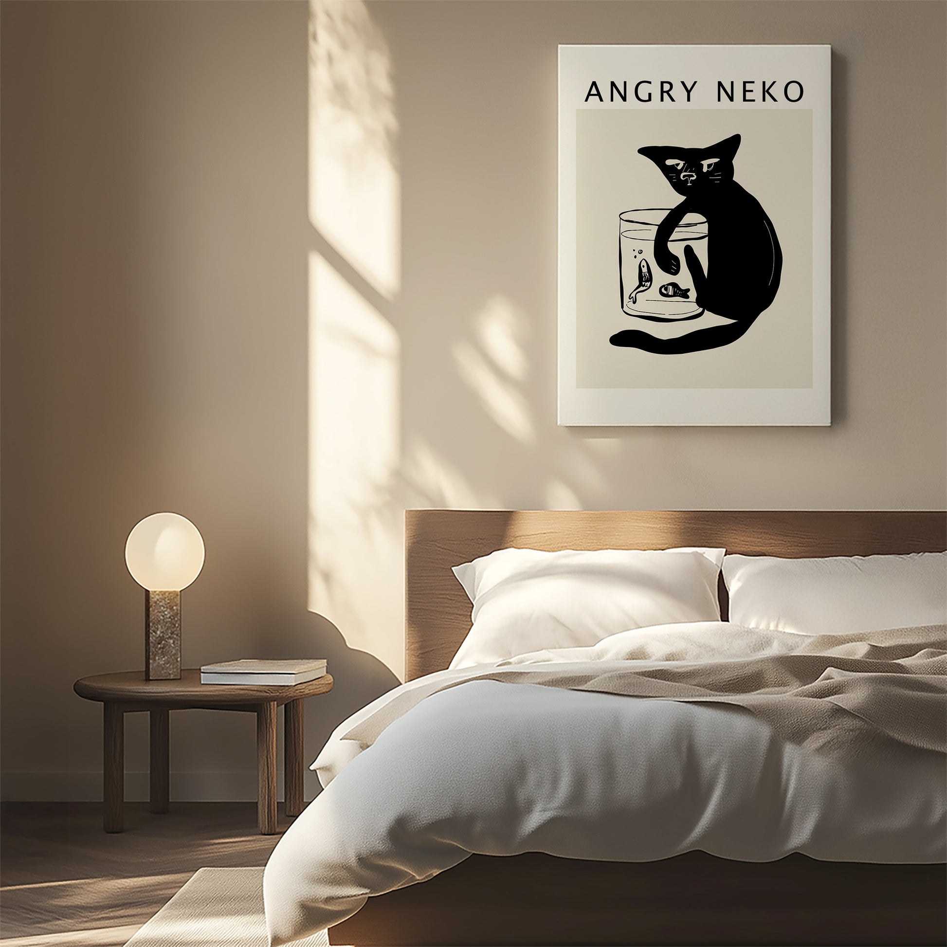 Design Concept No. 55 for Fishies Modern Poster Art