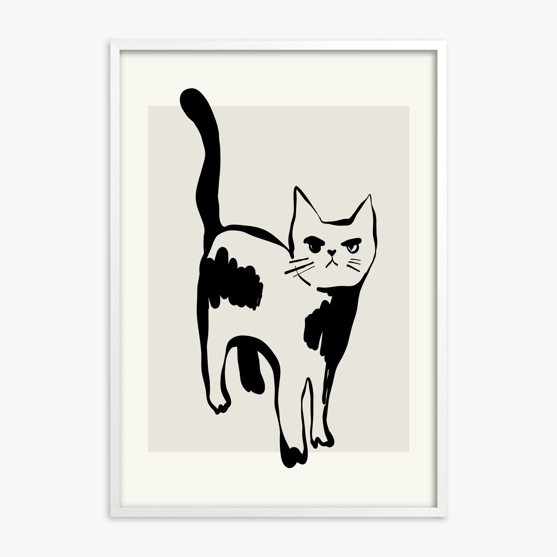 Huh?, 30x40cm Whitek Framed Art Reproduction