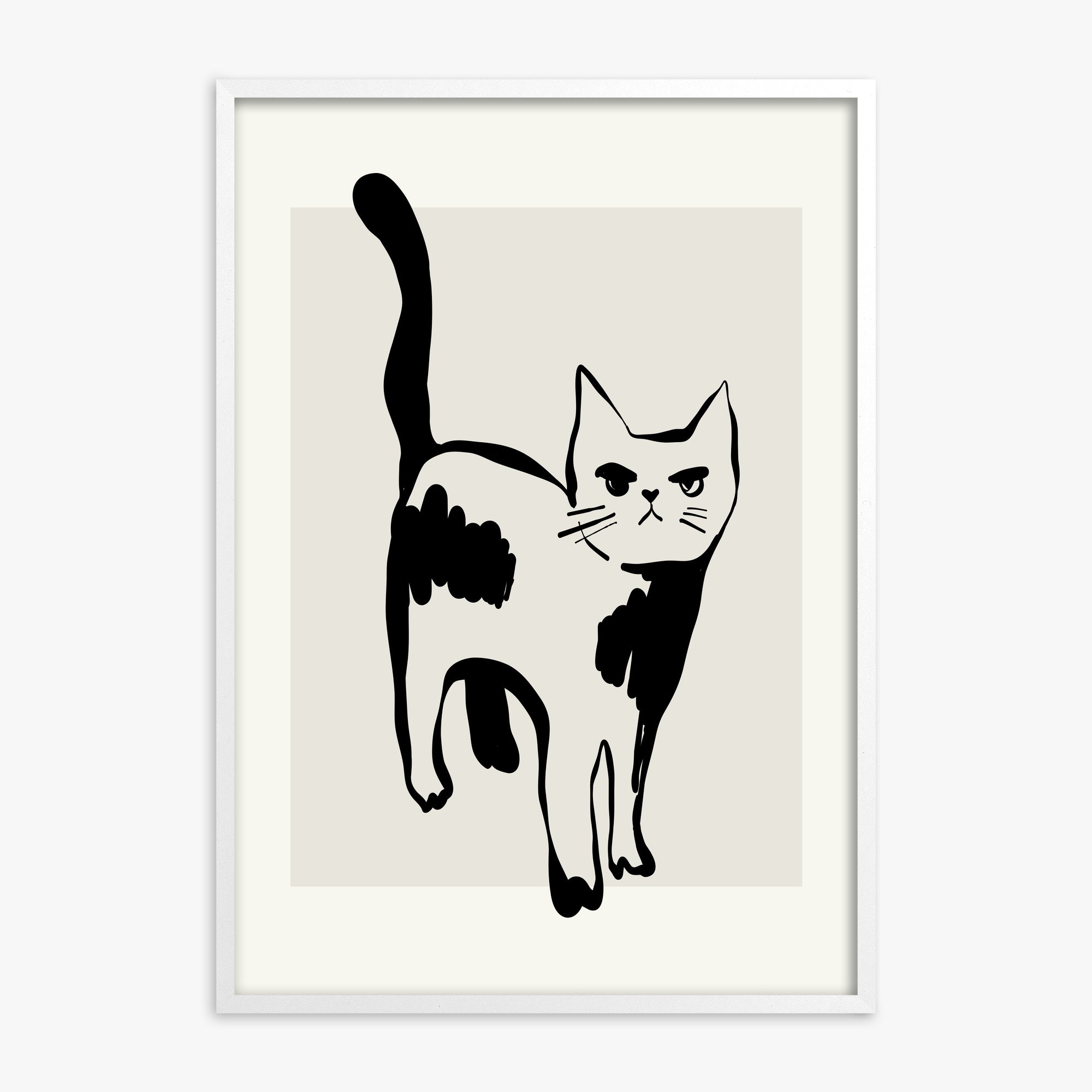 Huh?, 30x40cm Whitek Framed Art Reproduction