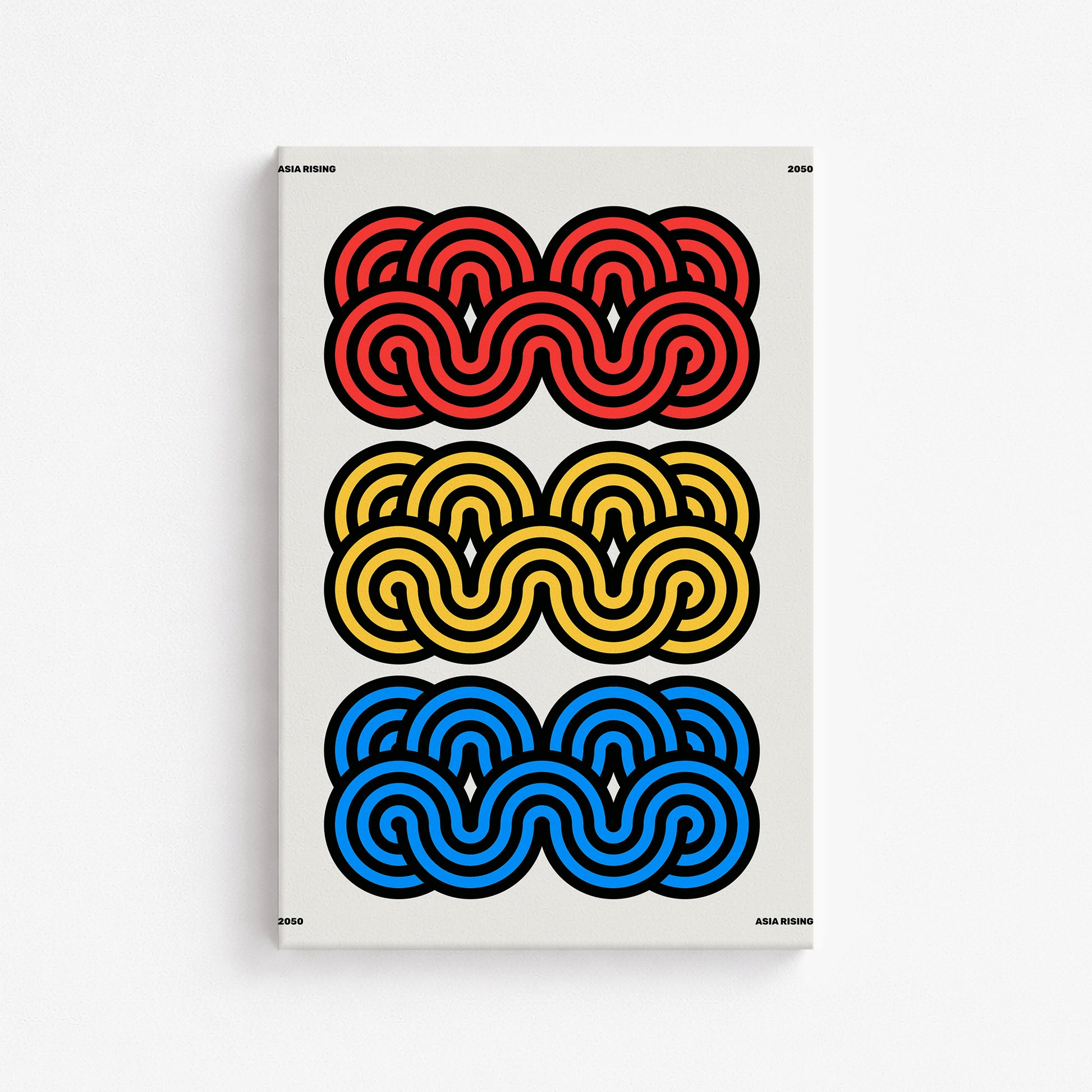 Clouds, 61x91cm Satin Canvas Poster