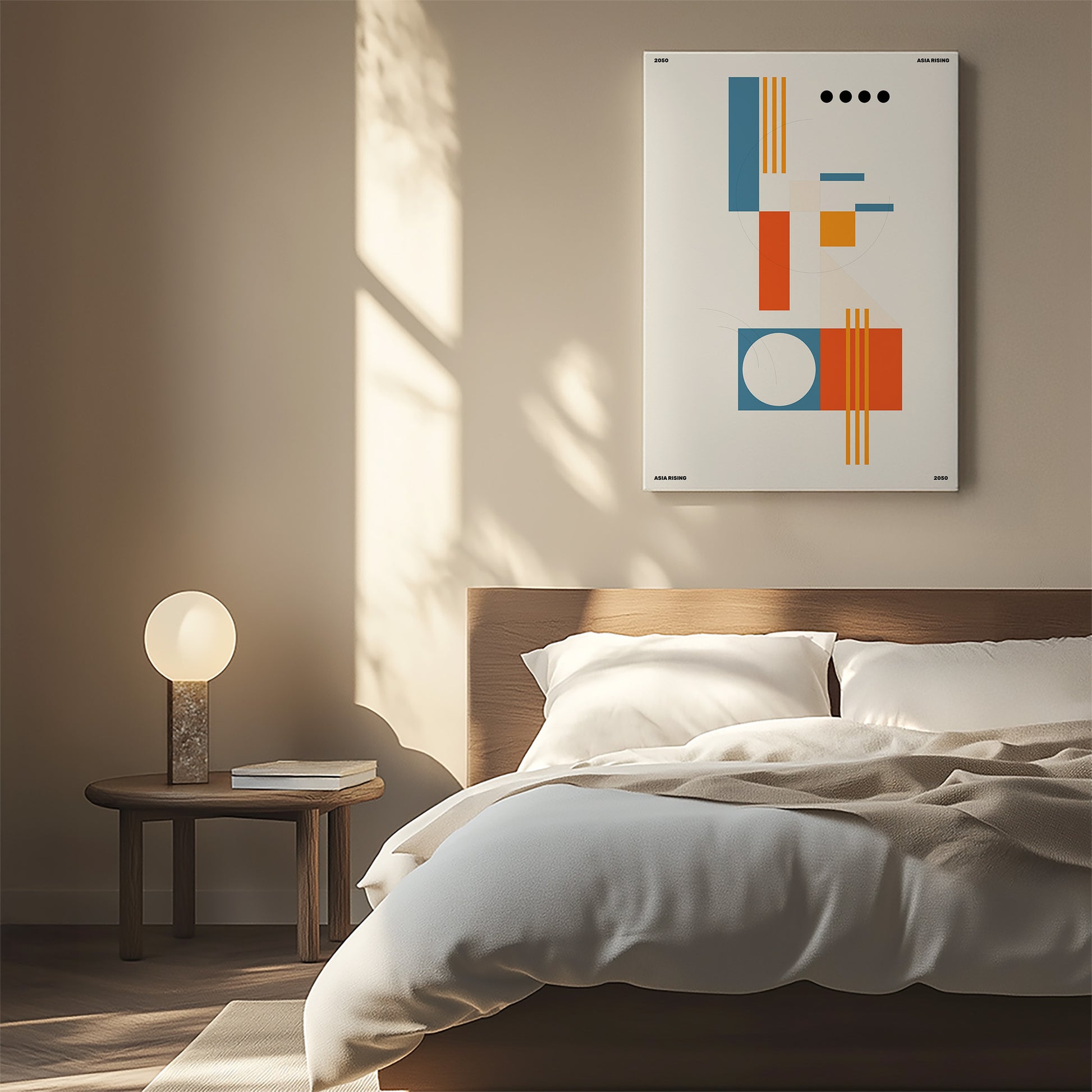 Design Concept No. 55 for The Shapes Modern Poster Art