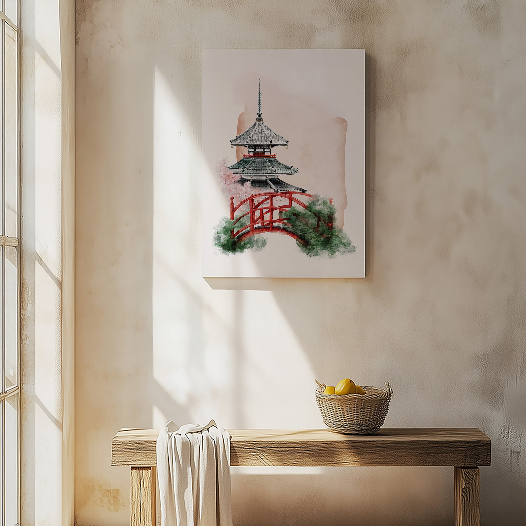 Shrine with Bridge
