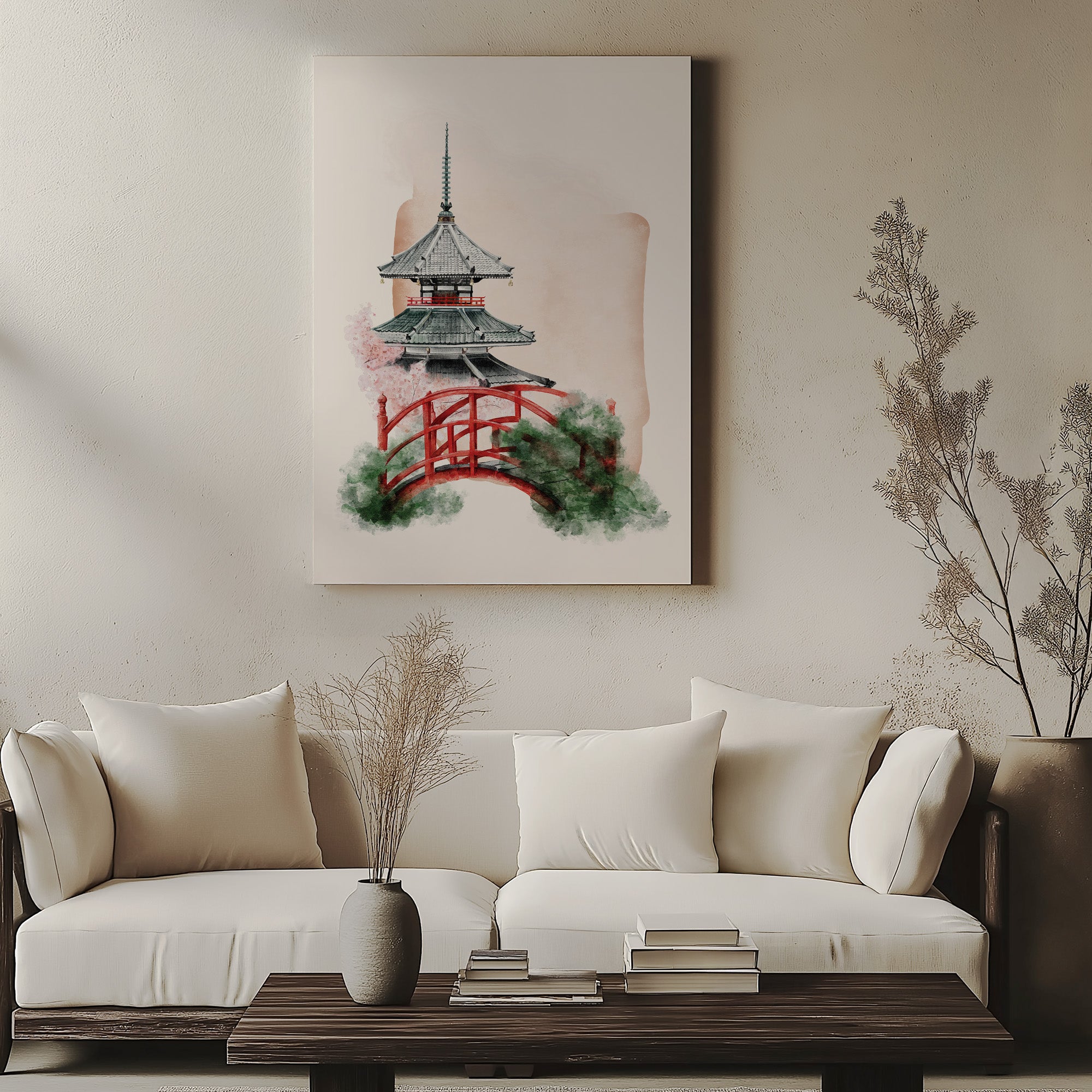 Shrine with Bridge