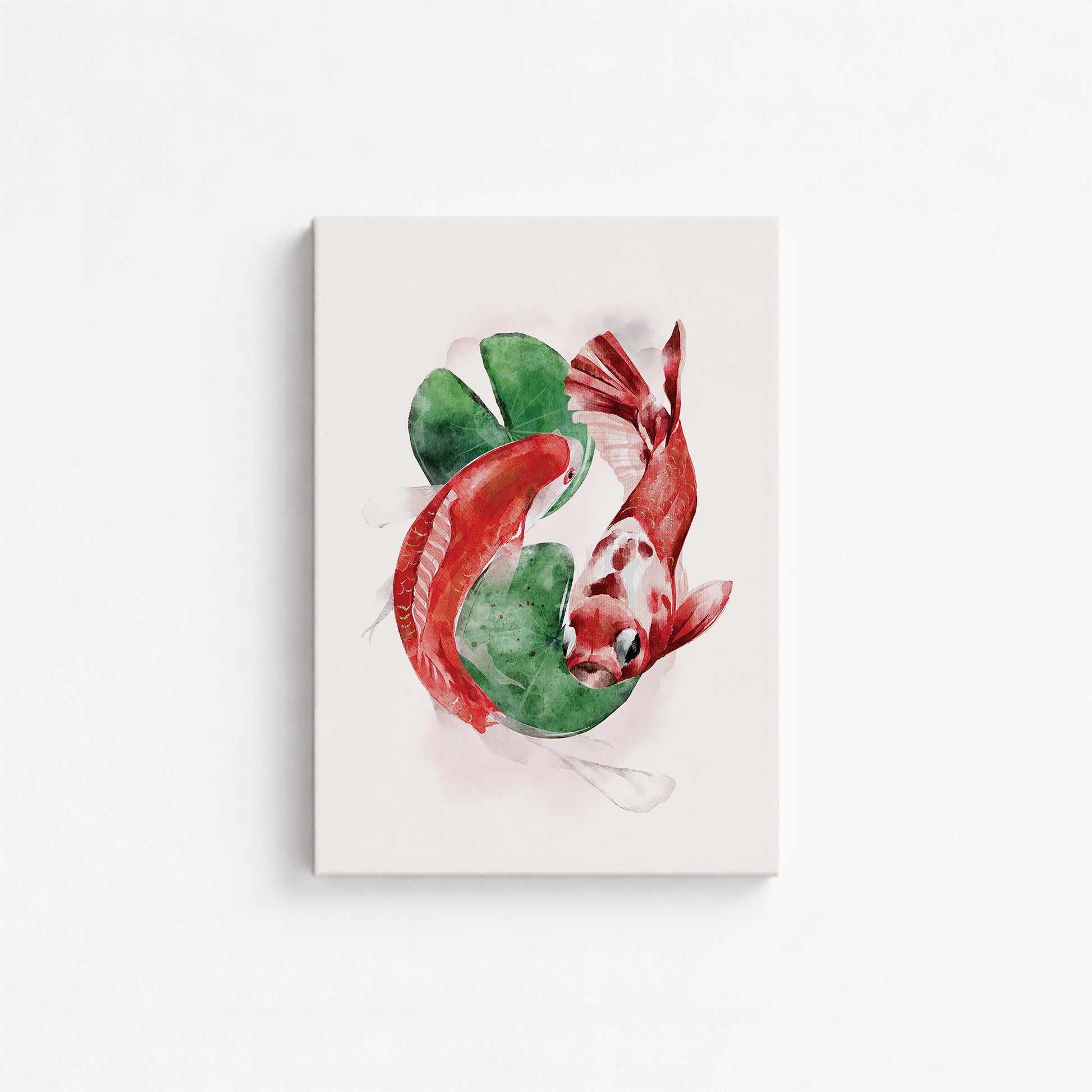 Koi, 21x30cm Satin Canvas Poster