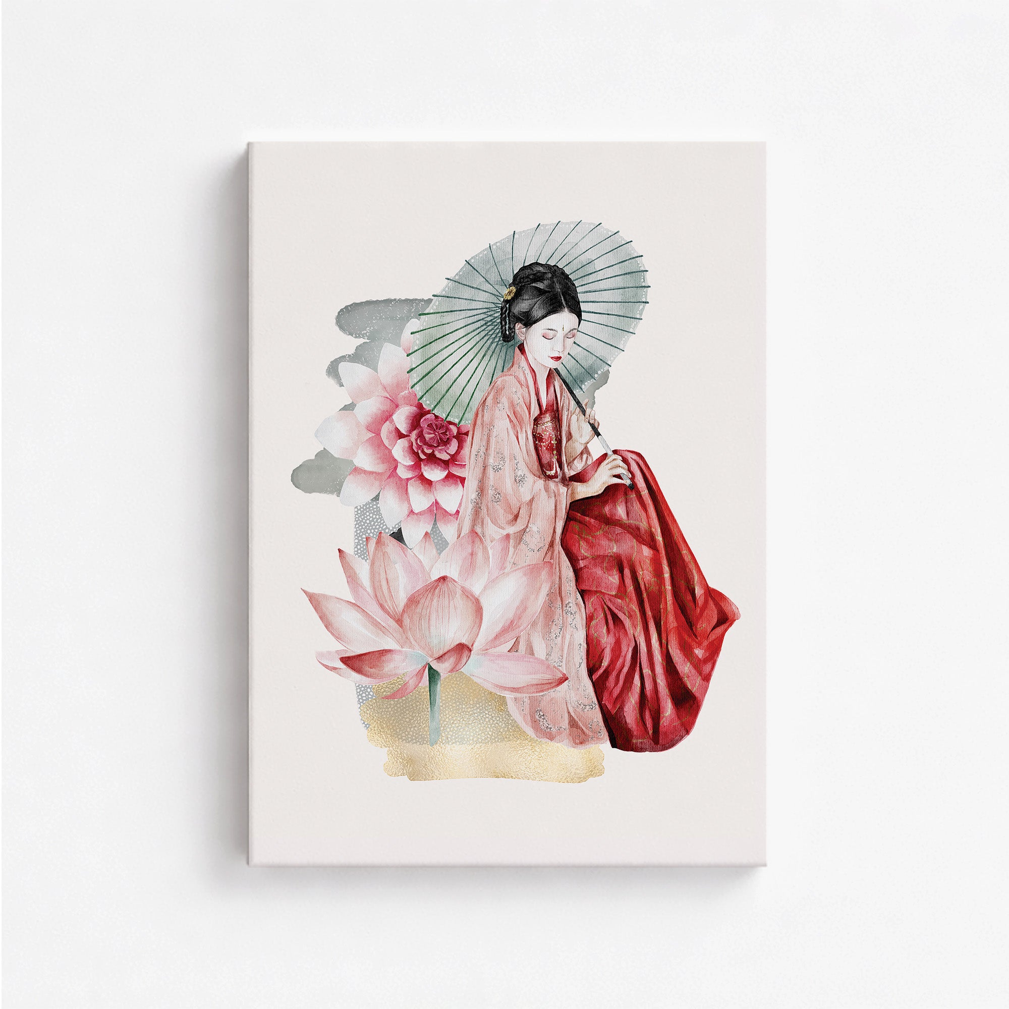 Serenity, 50x70cm Satin Canvas Poster