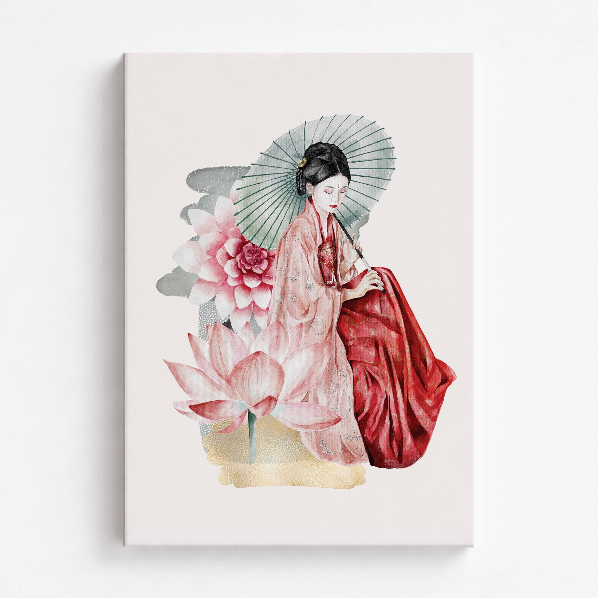 Serenity, 70x100cm Satin Canvas Poster