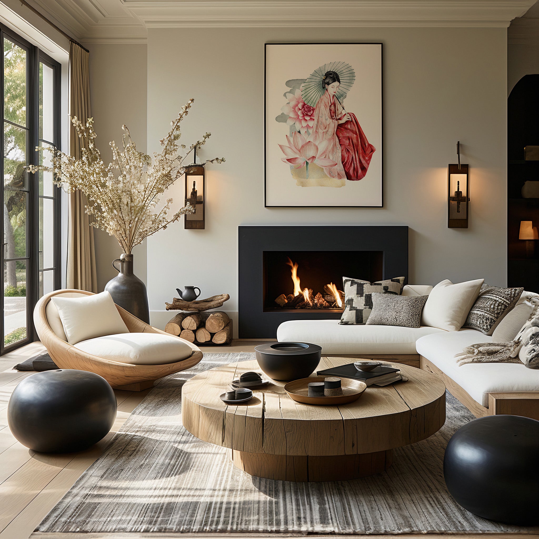 Design Concept No. 39 for Serenity Modern Poster Art