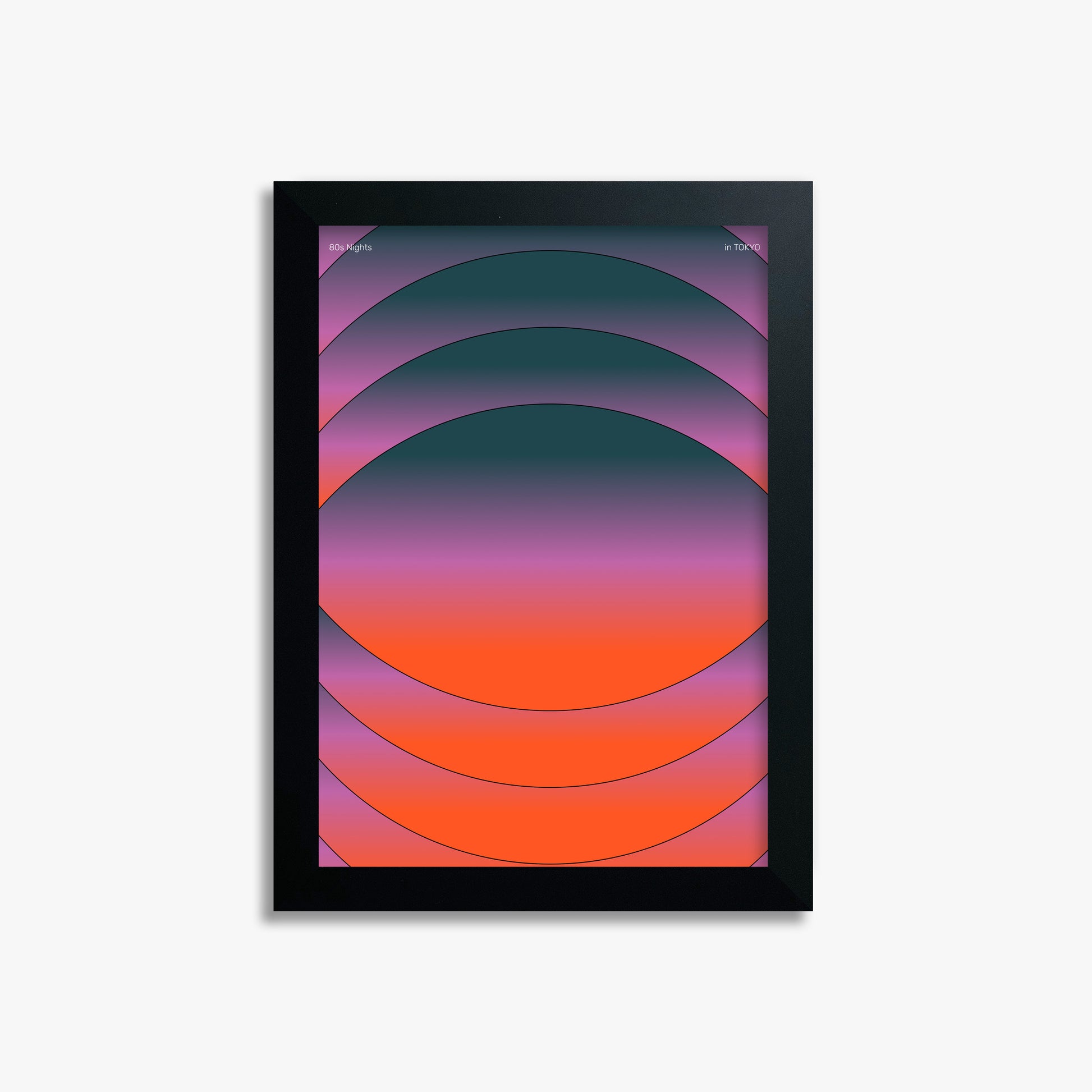 Mesmerized, 21x30cm Framed Poster With Black Frame