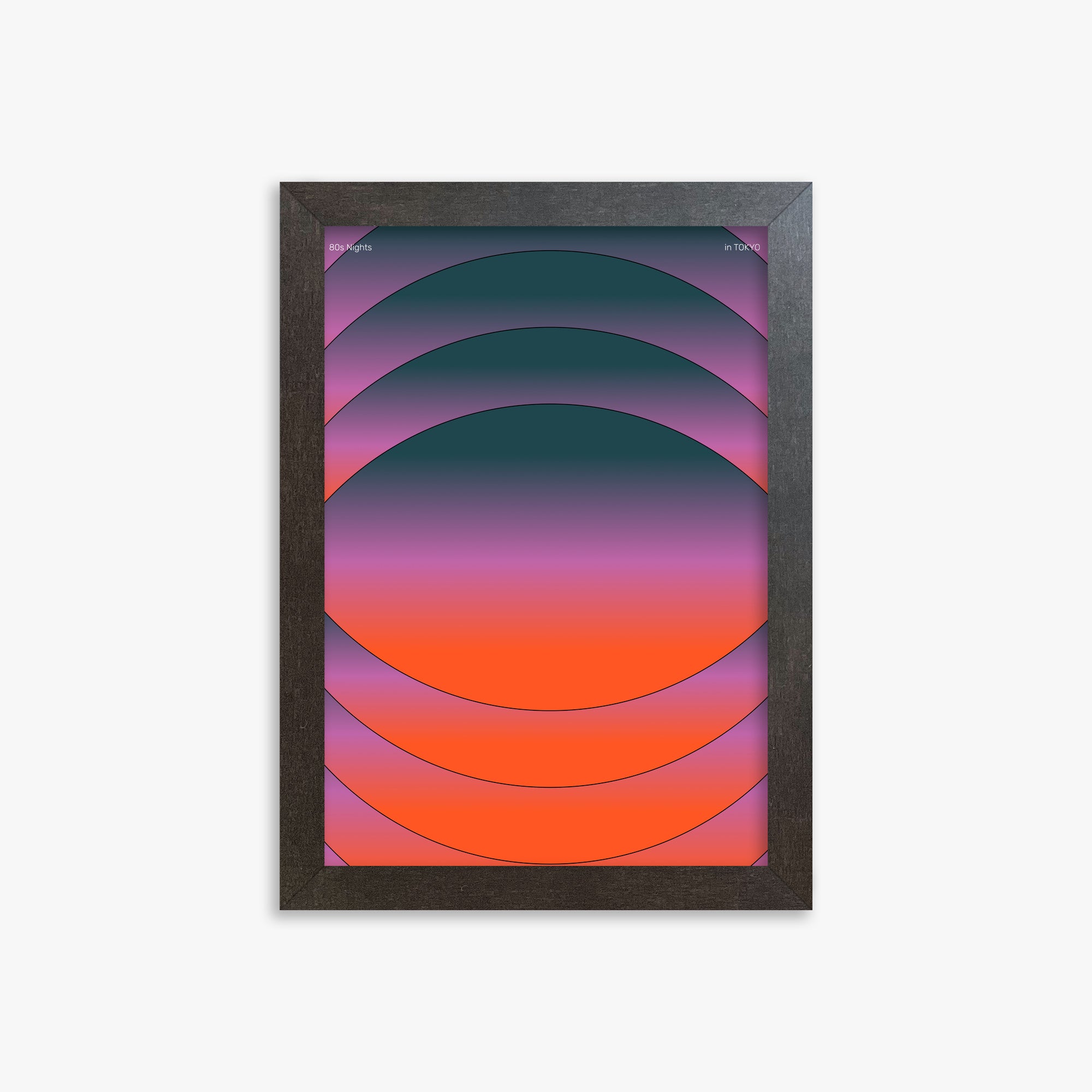 Mesmerized, 21x30cm Framed Poster With Espresso Frame