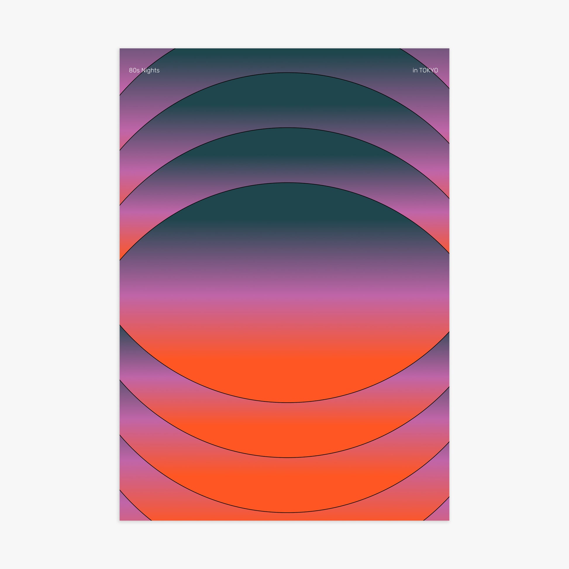 Mesmerized, 70x100cm Poster Unframed