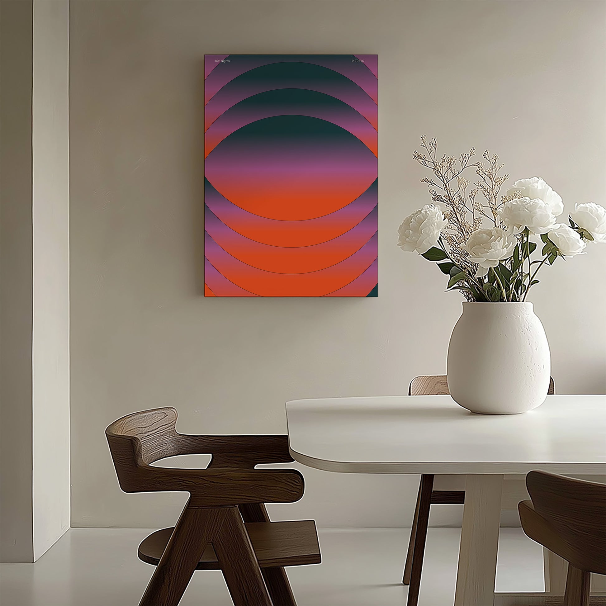 Design Concept No. 58 for Mesmerized Modern Poster Art