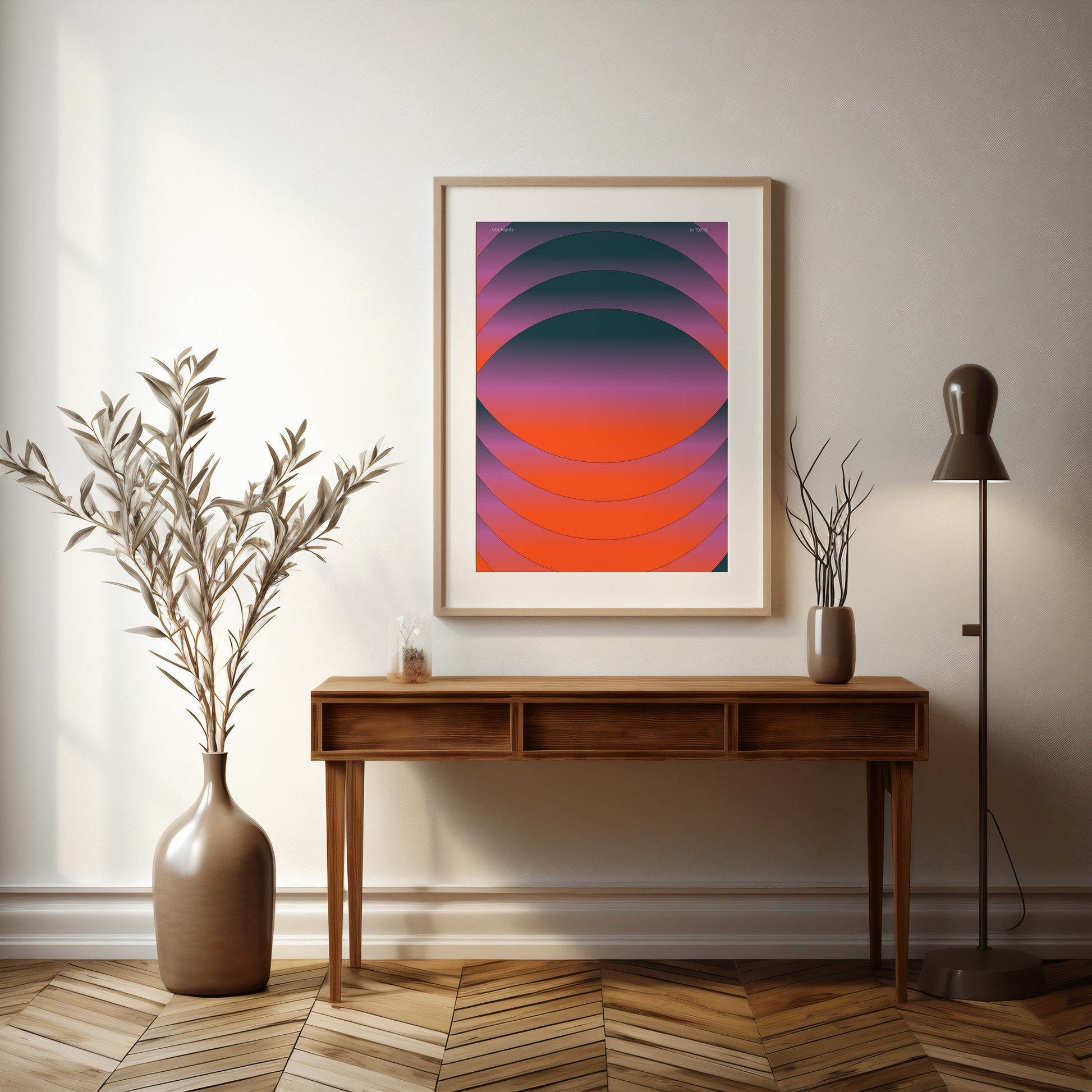 Design Concept No. 37 for Mesmerized Modern Poster Art