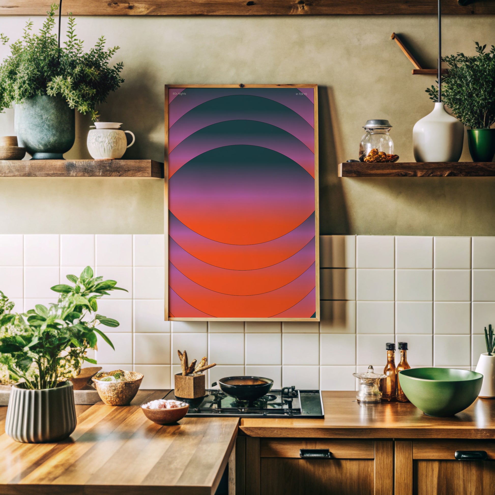 Design Concept No. 41 for Mesmerized Modern Poster Art