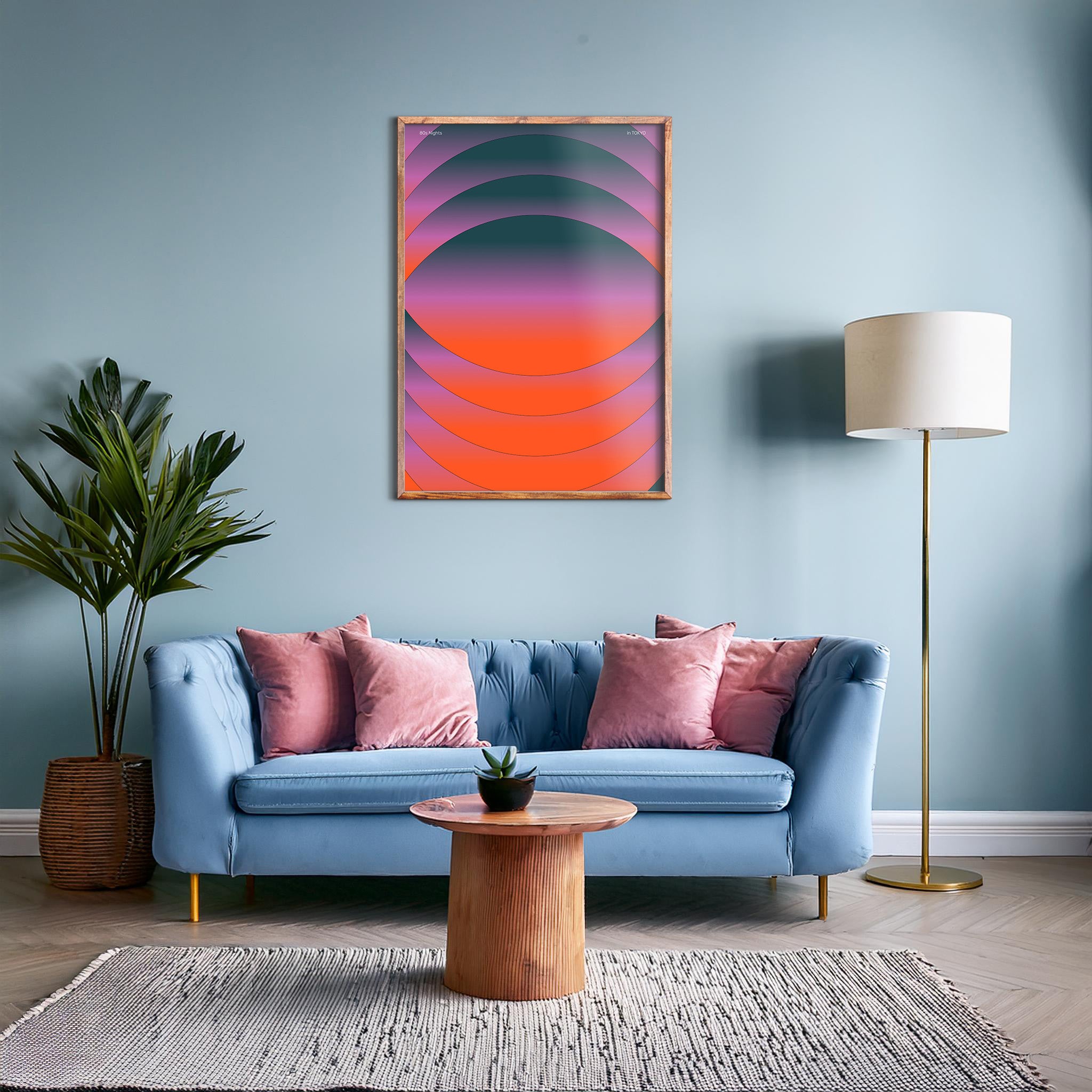 Design Concept No. 28 for Mesmerized Modern Poster Art