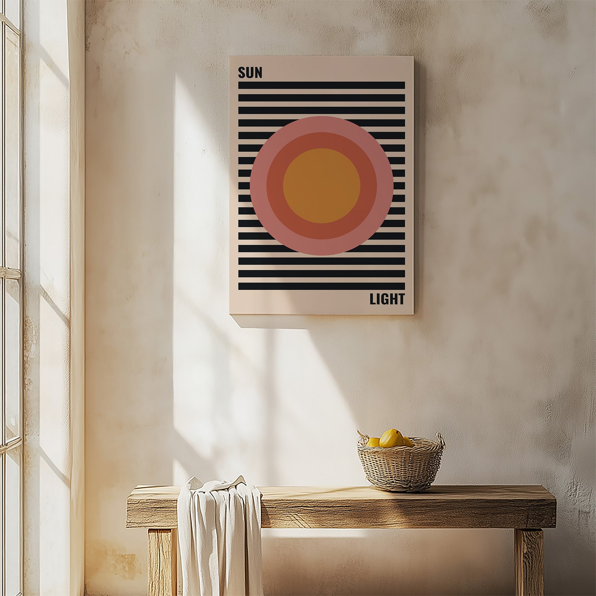Soleil pastel