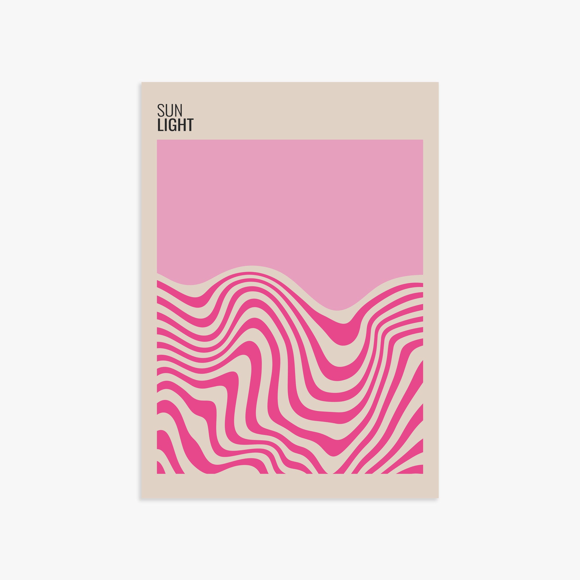Soft Light, 50x70cm Poster Unframed