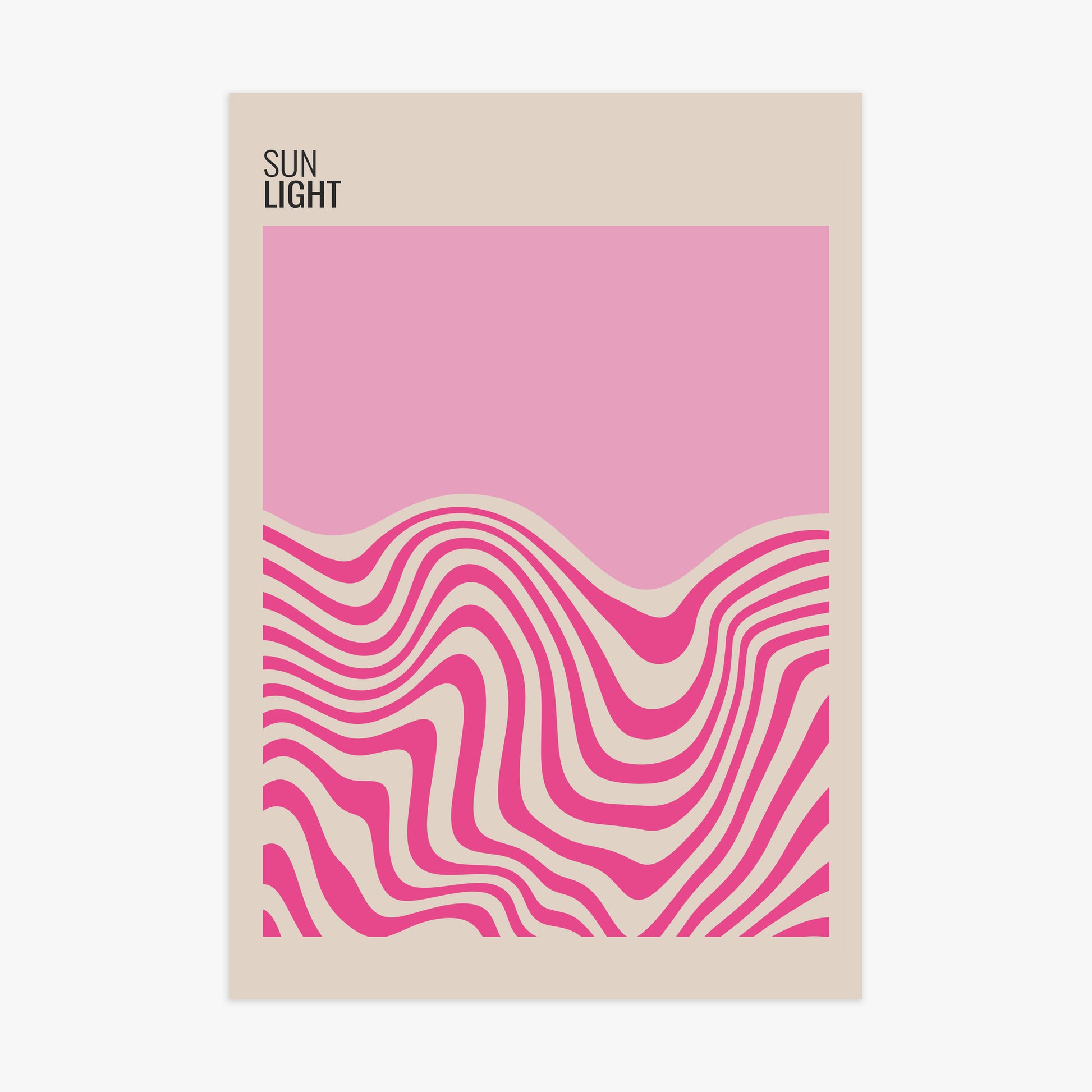 Soft Light, 70x100cm Poster Unframed