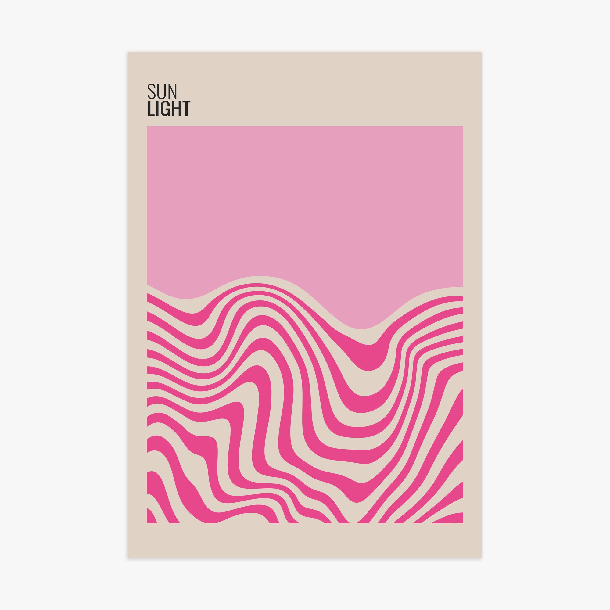 Soft Light, 70x100cm Poster Unframed