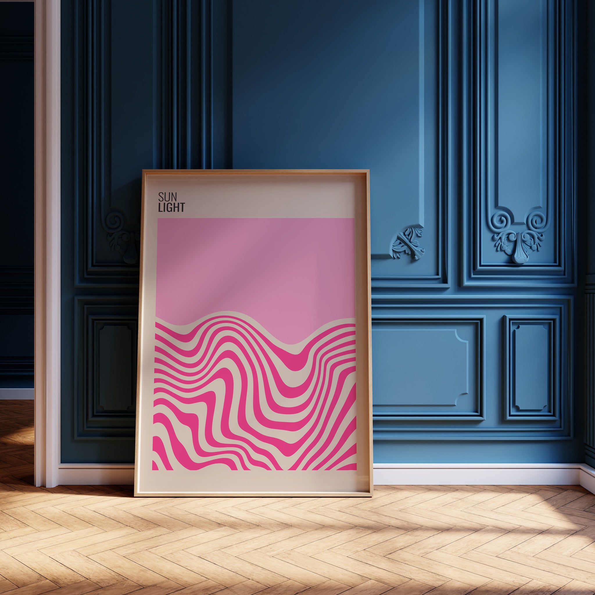 Design Concept No. 12 for Soft Light Modern Poster Art