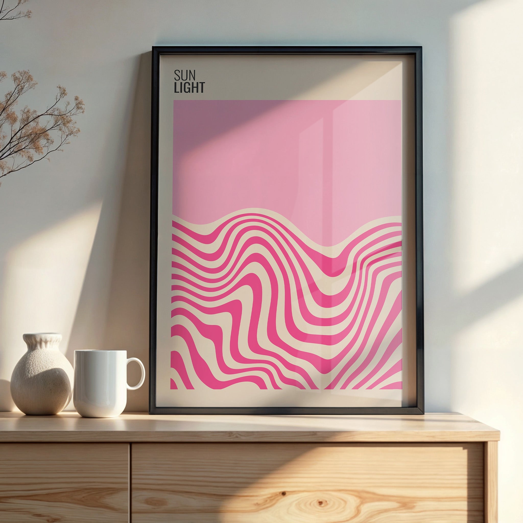 Design Concept No. 22 for Soft Light Modern Poster Art