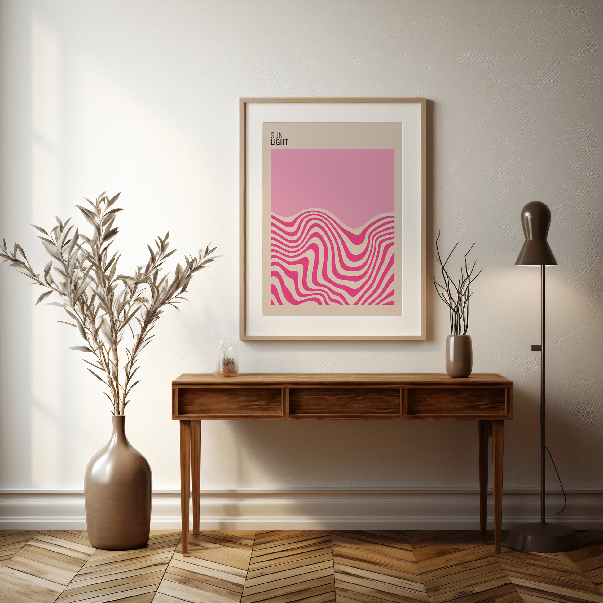 Design Concept No. 37 for Soft Light Modern Poster Art