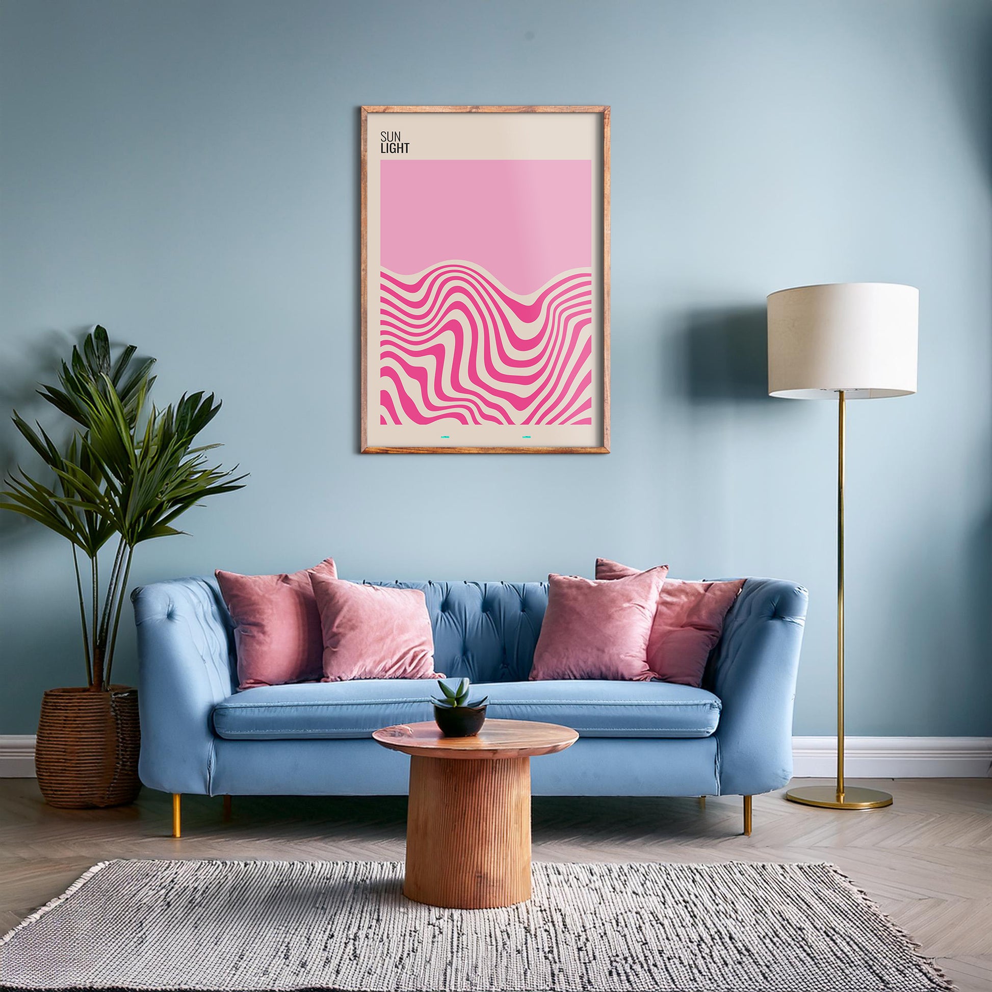 Design Concept No. 28 for Soft Light Modern Poster Art