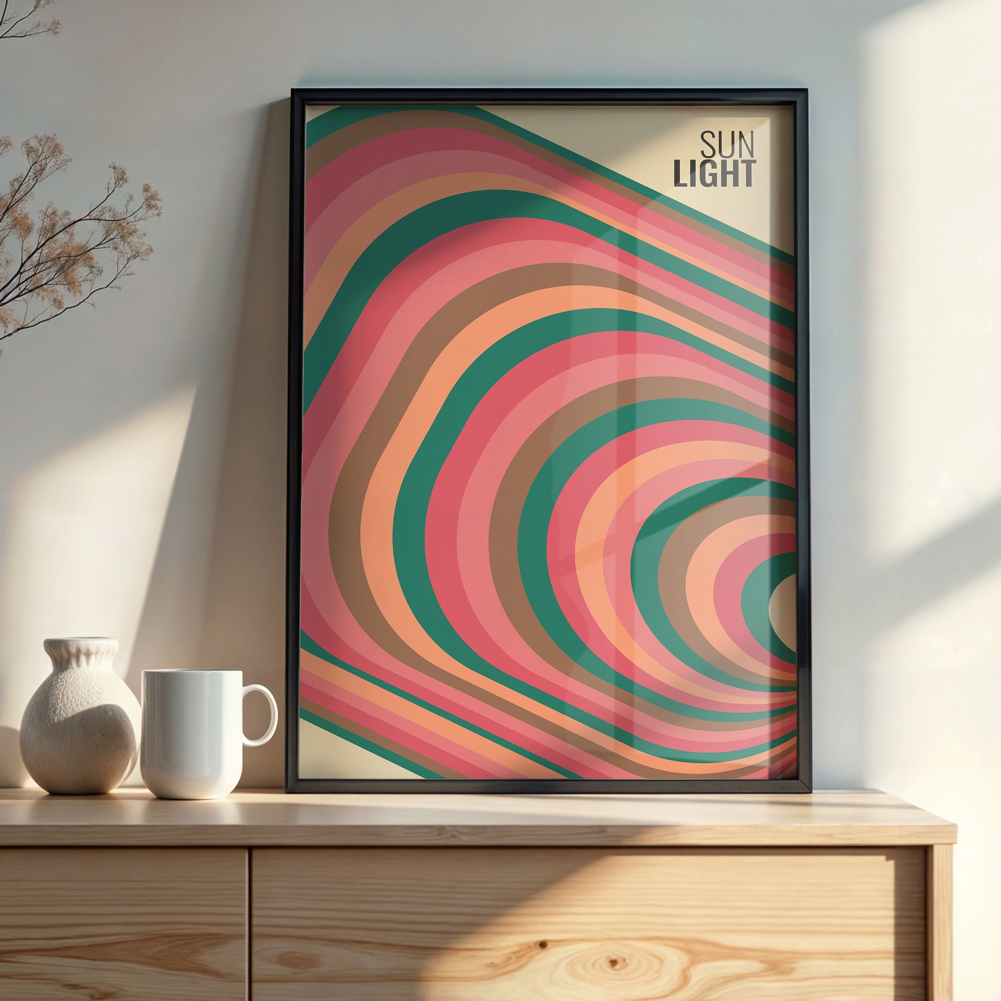Design Concept No. 22 for Rays Modern Poster Art