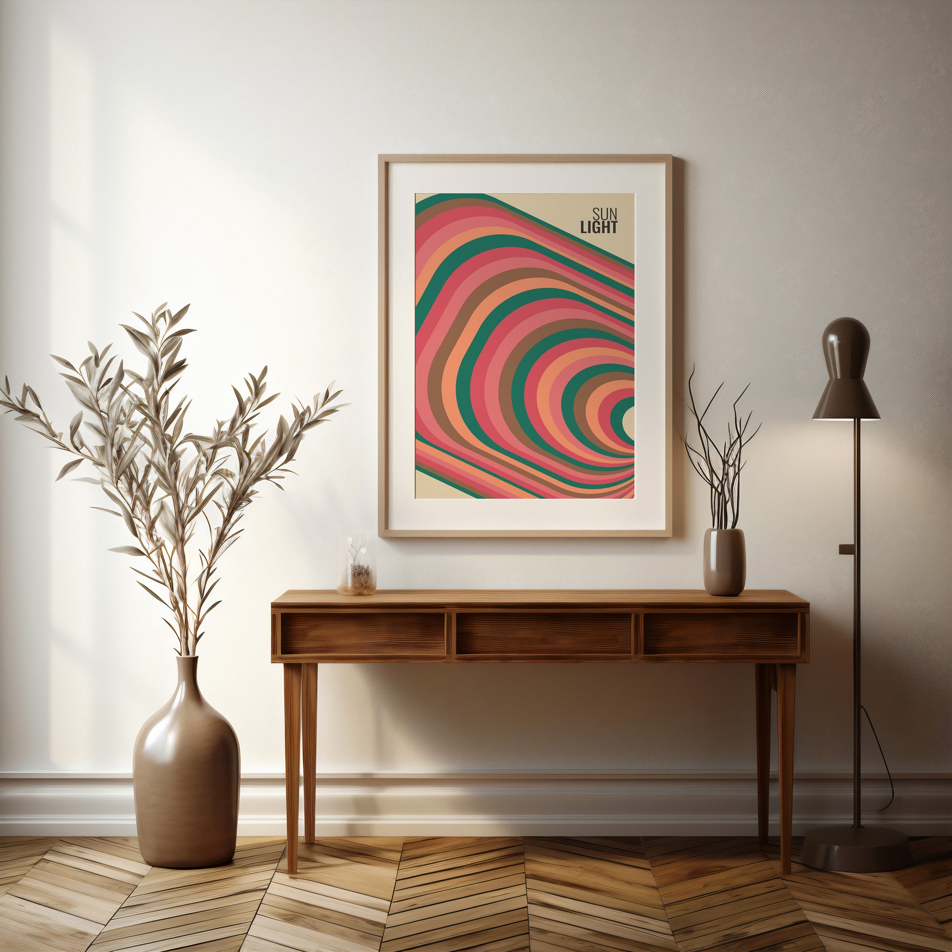 Design Concept No. 37 for Rays Modern Poster Art