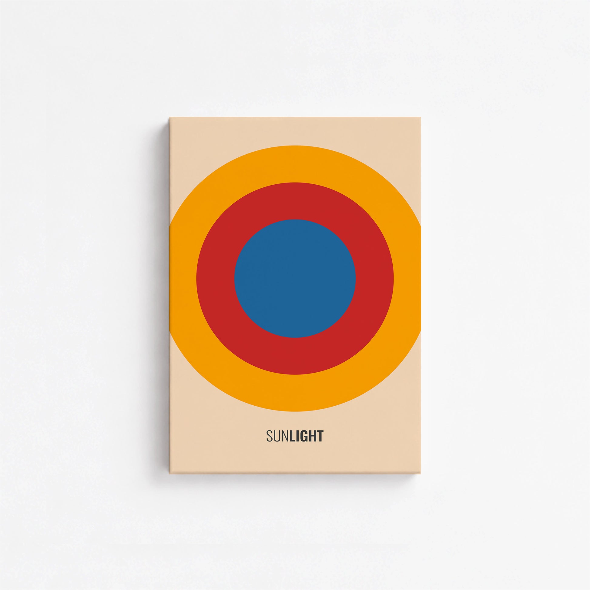 Summer Sun, 21x30cm Satin Canvas Poster