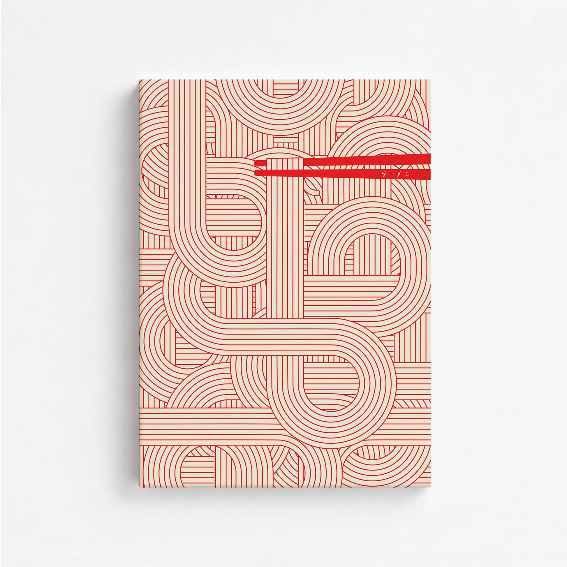Abstract Noodles, 50x70cm Satin Canvas Poster