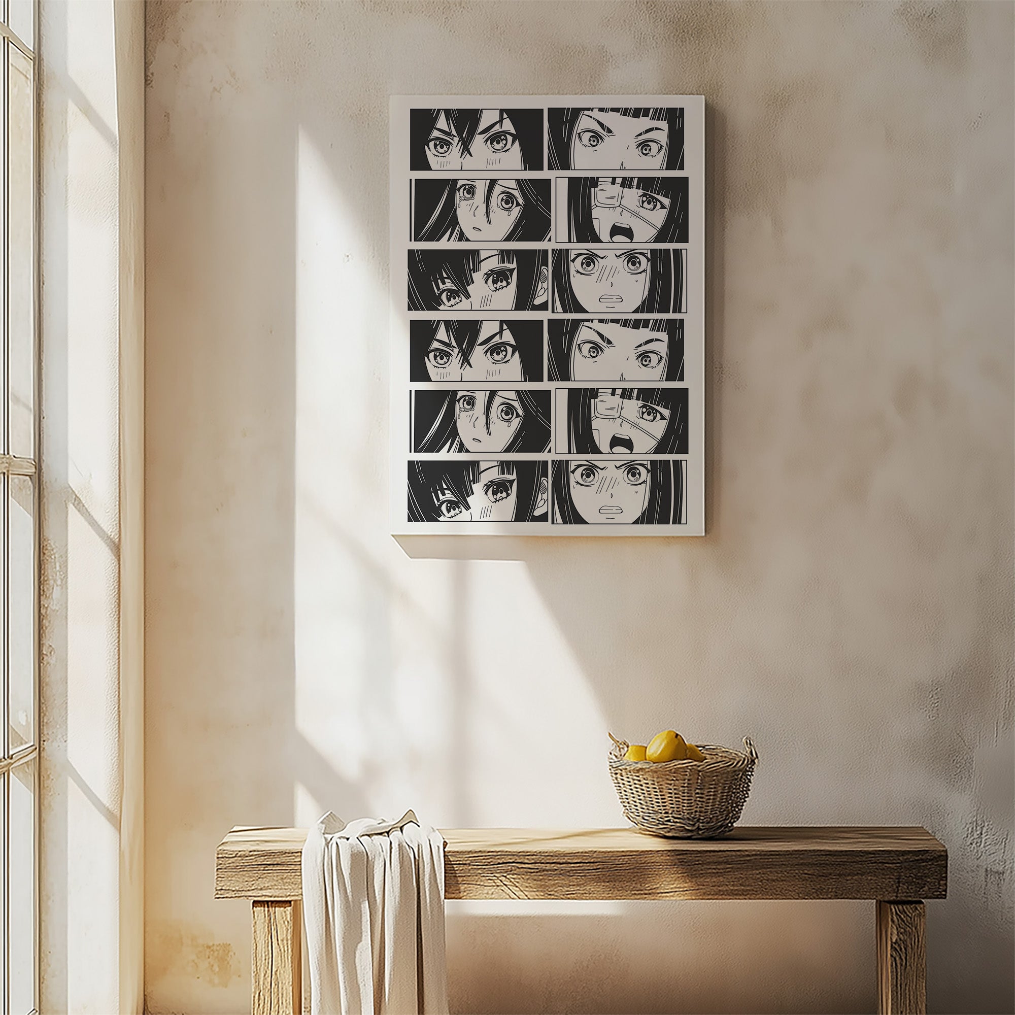 Design Concept No. 54 for Six Moods Modern Poster Art