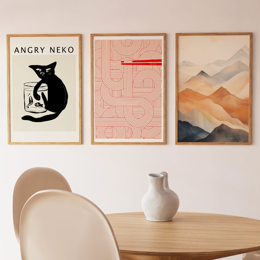 Modern Contemporary Wall Art from Japandi.Art